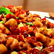 Dry Chili &amp; Pepper Chicken 辣子鸡球