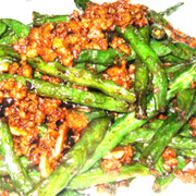 Green Bean in Black Bean Sauce 四季豆