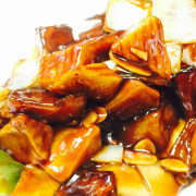 Stir Fried Eggplant, Potato &amp; Capsicum 地三鲜